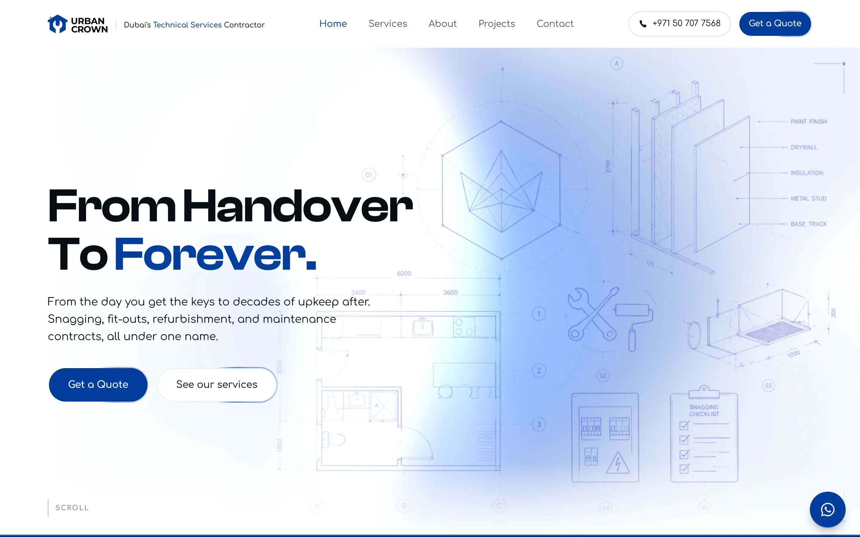 Urban Crown website